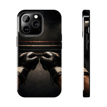Boxing Gloves Ring POV Tough Case - Cinematic Combat Sports Cover for iPhone & Samsung