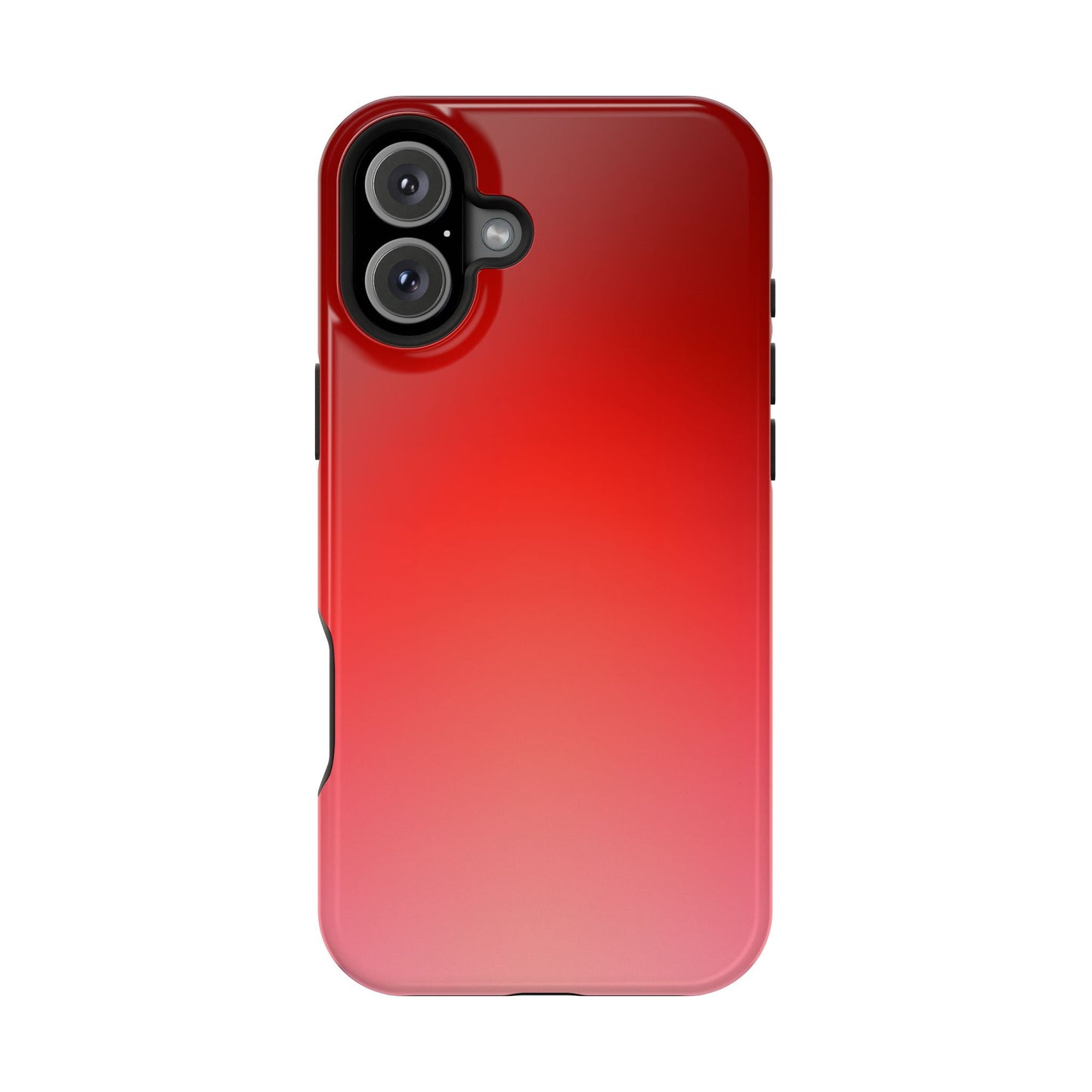 Bold Cherry Red Gradient Magnetic Impact Case