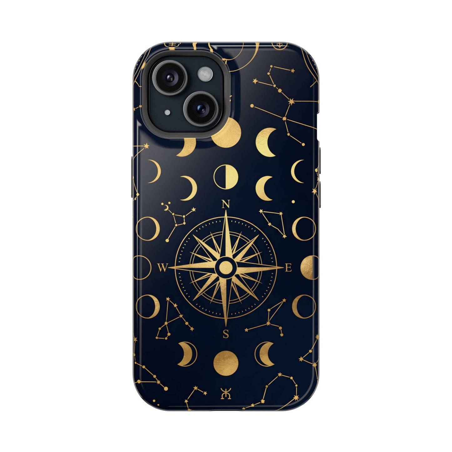 Celestial Navigator Golden Compass Magnetic Case