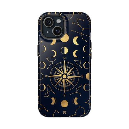 Celestial Navigator Golden Compass Magnetic Case