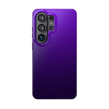 Midnight Amethyst: Dark Purple Gradient MagSafe Case