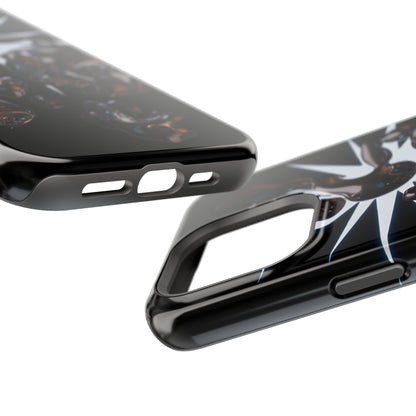Liquid Chrome 3D Bubbles Magnetic Impact Case