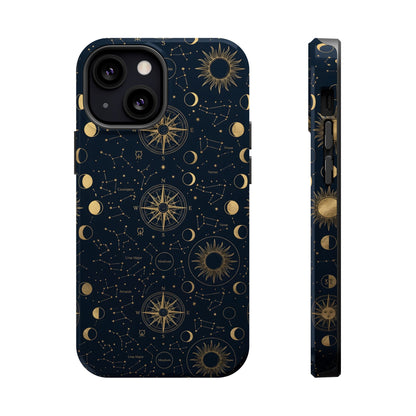 Solar Navigator Antique Gold Celestial Magnetic Case