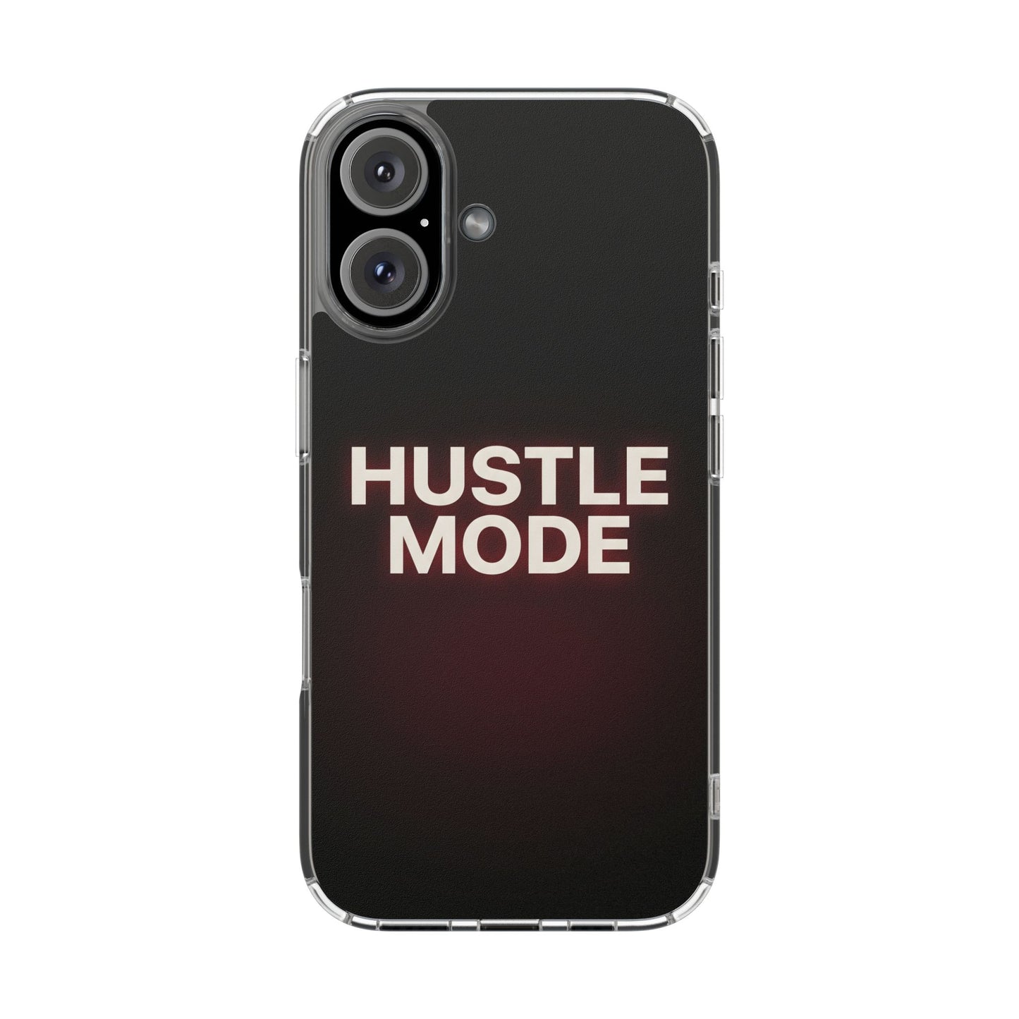 Hustle Mode Clear Case - MagSafe Compatible Dark Glowing Cover