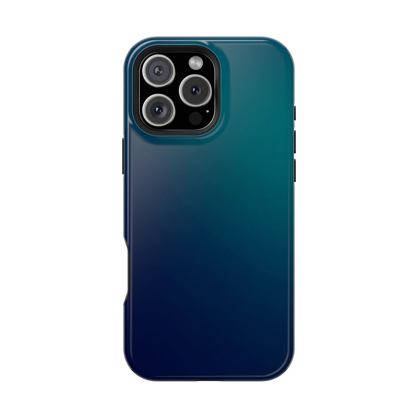 Deep Teal to Midnight Gradient Magnetic Impact Case
