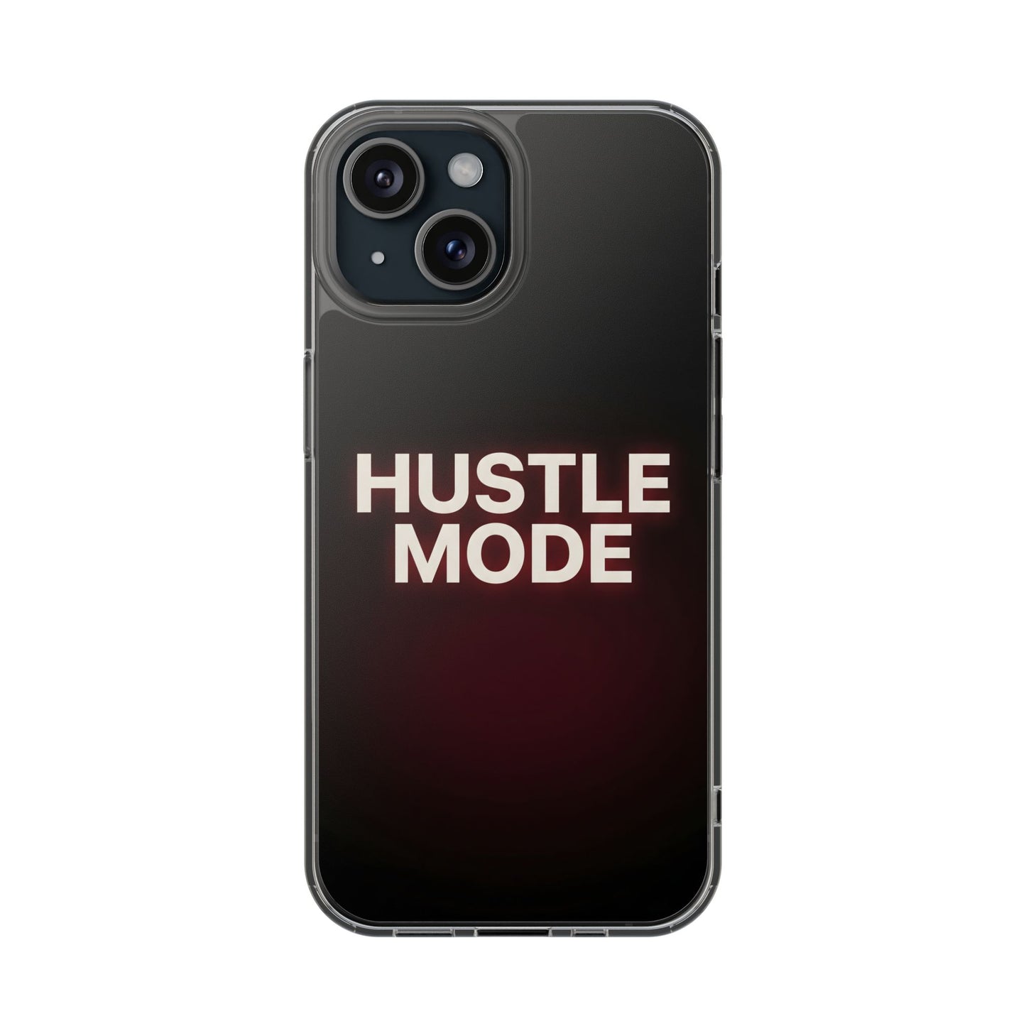 Hustle Mode Clear Case - MagSafe Compatible Dark Glowing Cover