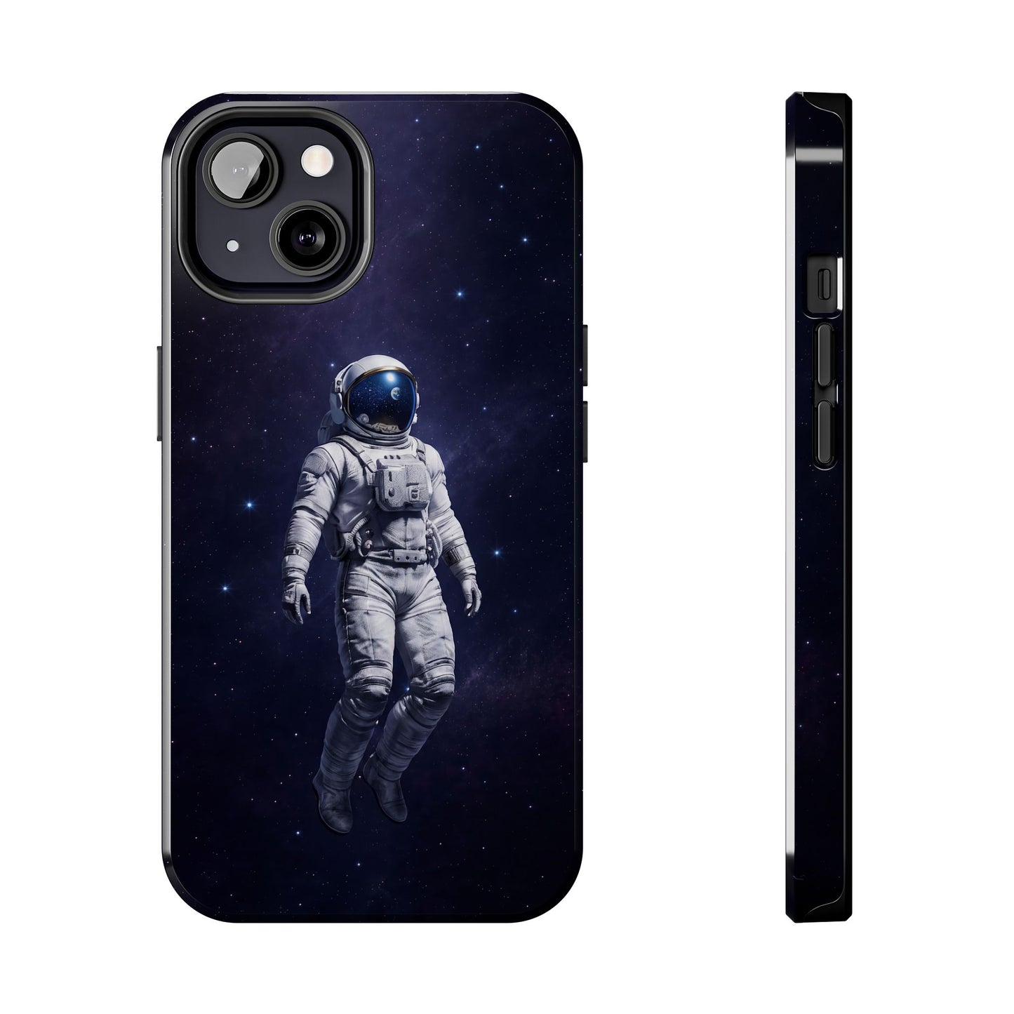 Deep Space Astronaut Tough Case - Realistic Cosmic Explorer Cover for iPhone & Samsung