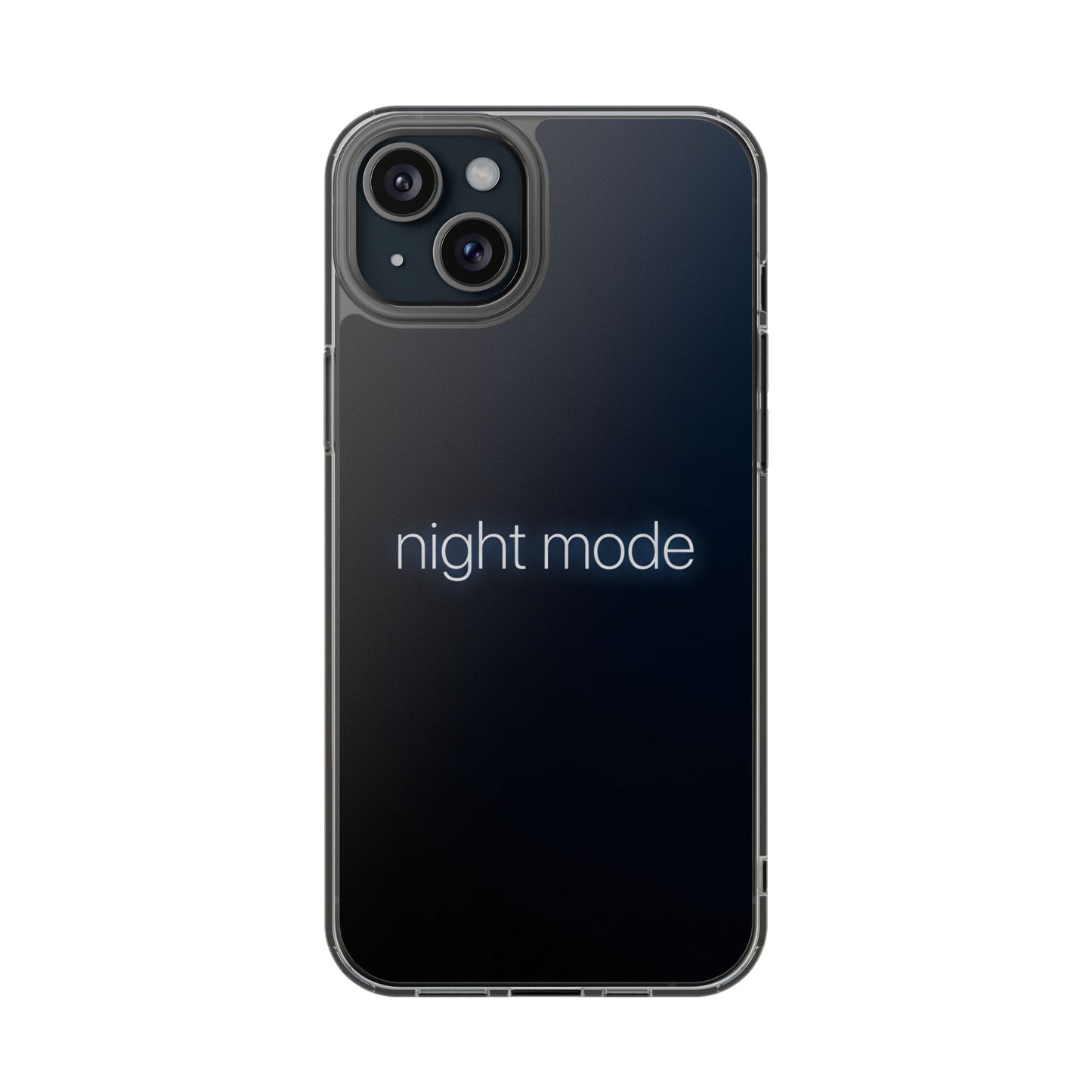 Night Mode Clear Case - MagSafe Compatible Dark Aesthetic Cover