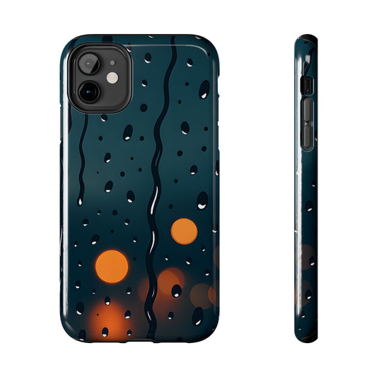 Rainy City Night Tough Case - Moody Urban Aesthetic Phone Cover