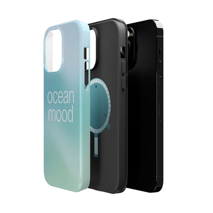 Teal & Sand Gradient Magnetic Impact Case - Ocean Mood