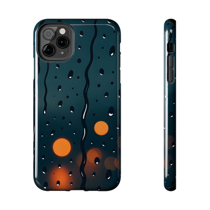 Rainy City Night Tough Case - Moody Urban Aesthetic Phone Cover