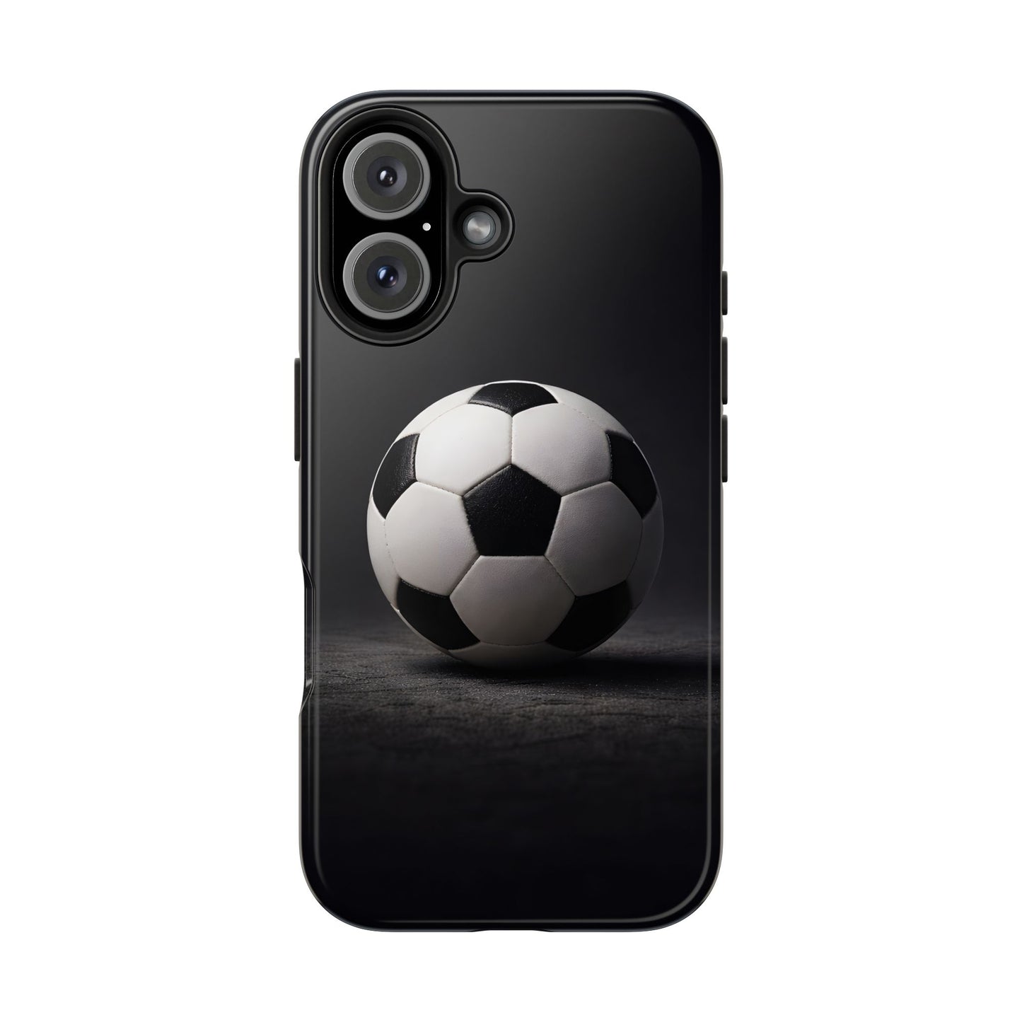 Professional Soccer Ball Tough Case - Minimalist Sports Cover for iPhone & Samsung
