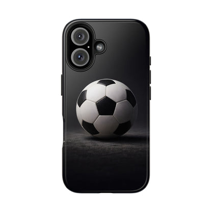 Professional Soccer Ball Tough Case - Minimalist Sports Cover for iPhone & Samsung