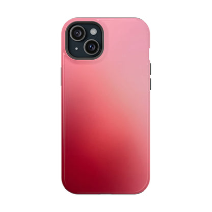 Hot Pink to Crimson Gradient Magnetic Case