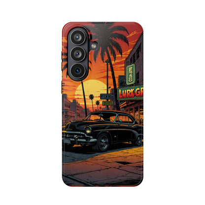 West Coast Cruiser: Retro Sunset Graphic Novel MagSafe Case