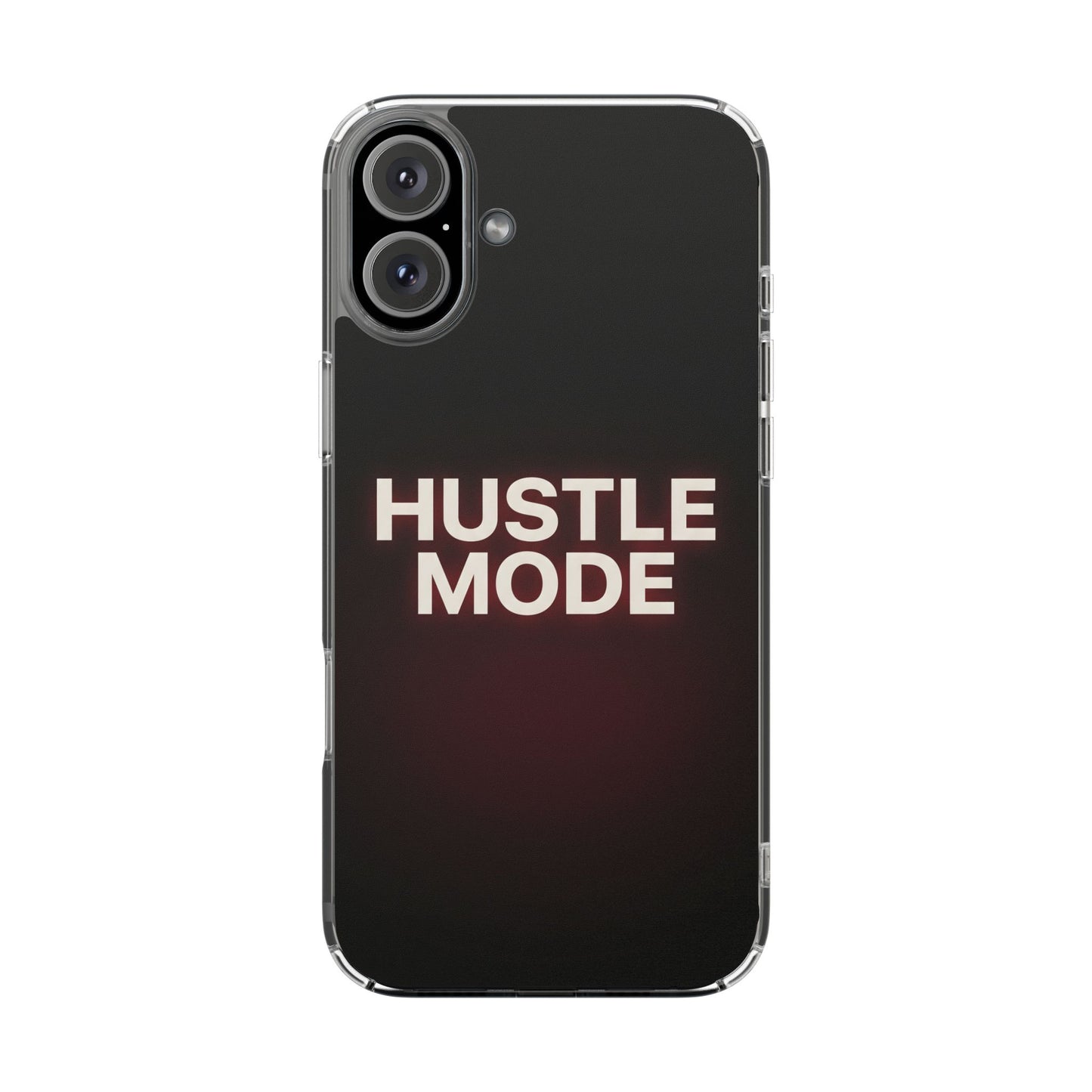 Hustle Mode Clear Case - MagSafe Compatible Dark Glowing Cover