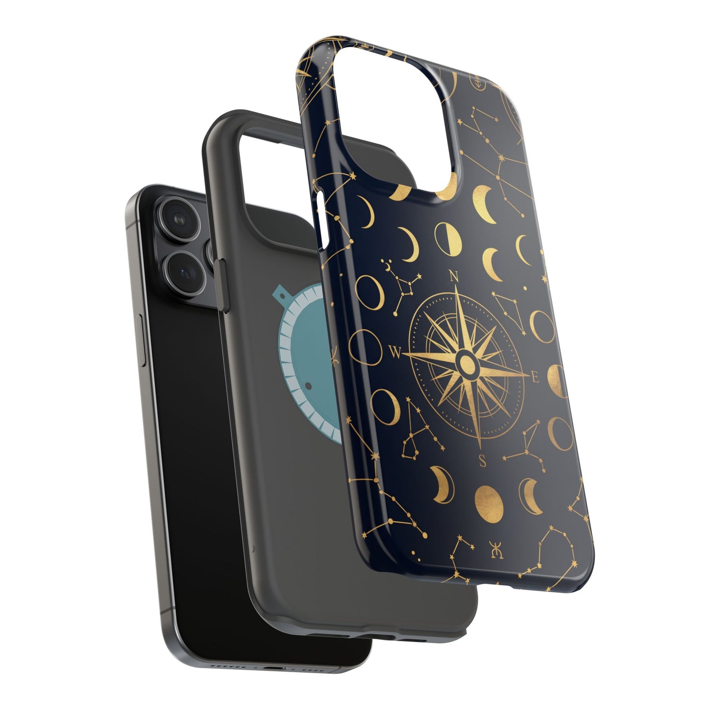 Celestial Navigator Golden Compass Magnetic Case