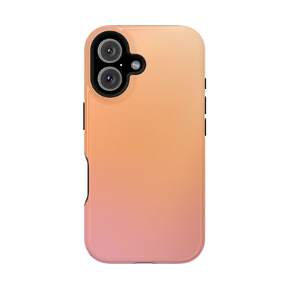 Orange to Pink Sunrise Gradient Magnetic Case