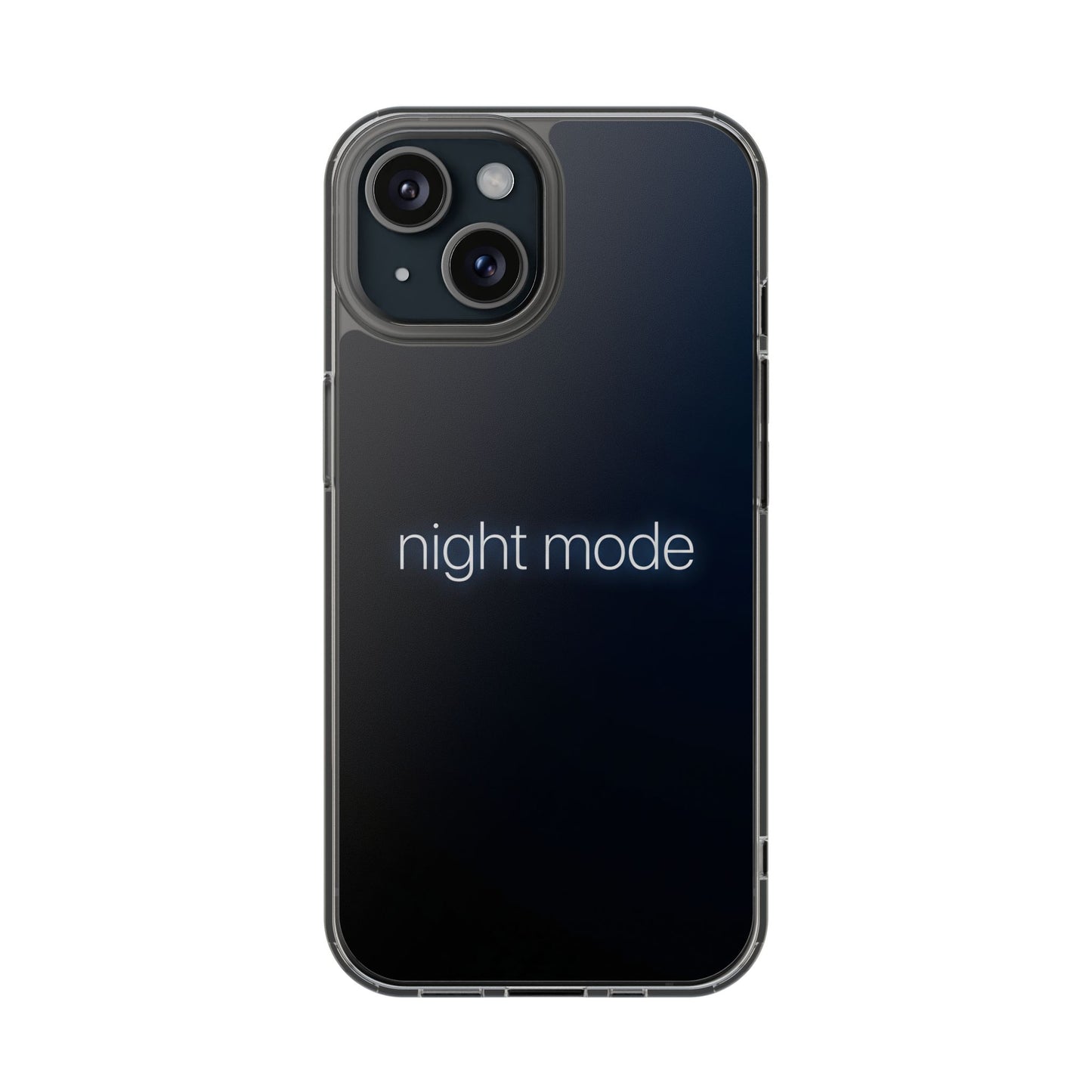 Night Mode Clear Case - MagSafe Compatible Dark Aesthetic Cover