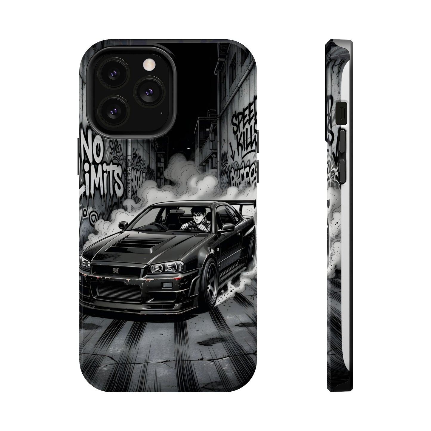 No Limits JDM Manga Skyline Magnetic Case