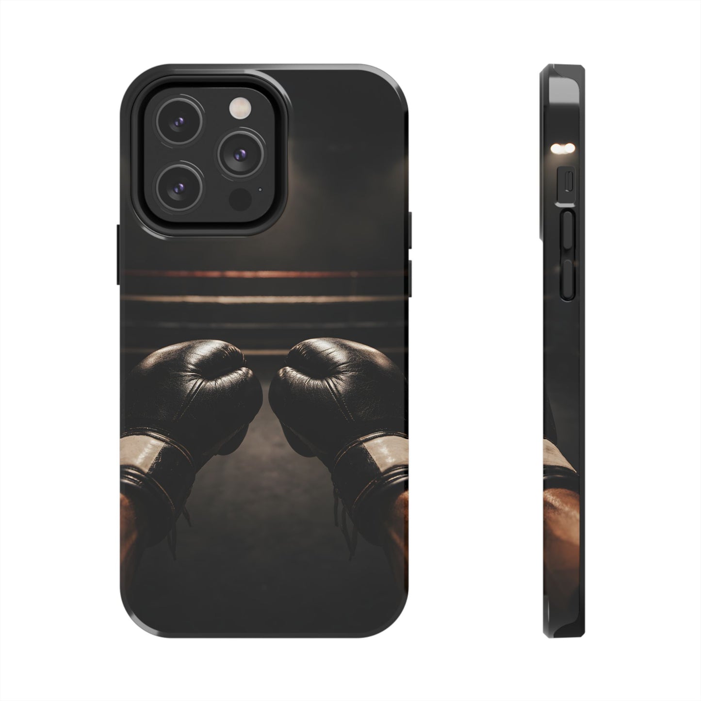 Boxing Gloves Ring POV Tough Case - Cinematic Combat Sports Cover for iPhone & Samsung