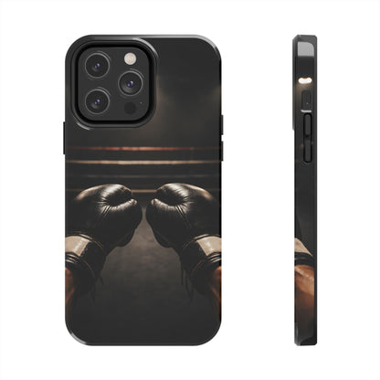 Boxing Gloves Ring POV Tough Case - Cinematic Combat Sports Cover for iPhone & Samsung