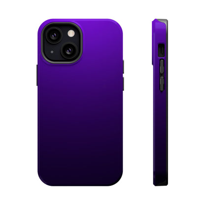 Midnight Amethyst: Dark Purple Gradient MagSafe Case