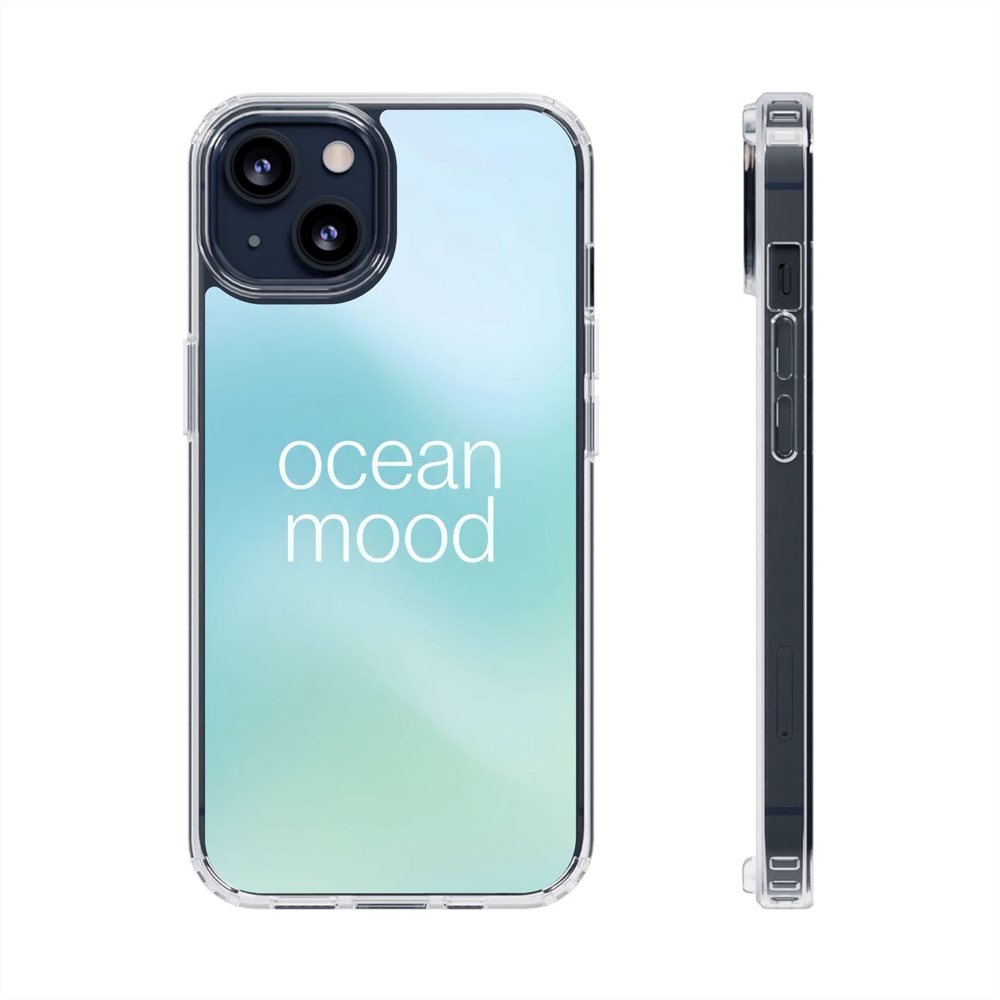 Ocean Mood Clear Case - MagSafe Compatible Coastal Gradient Cover