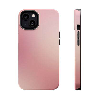 Elegant Rose Gold Gradient Magnetic Case