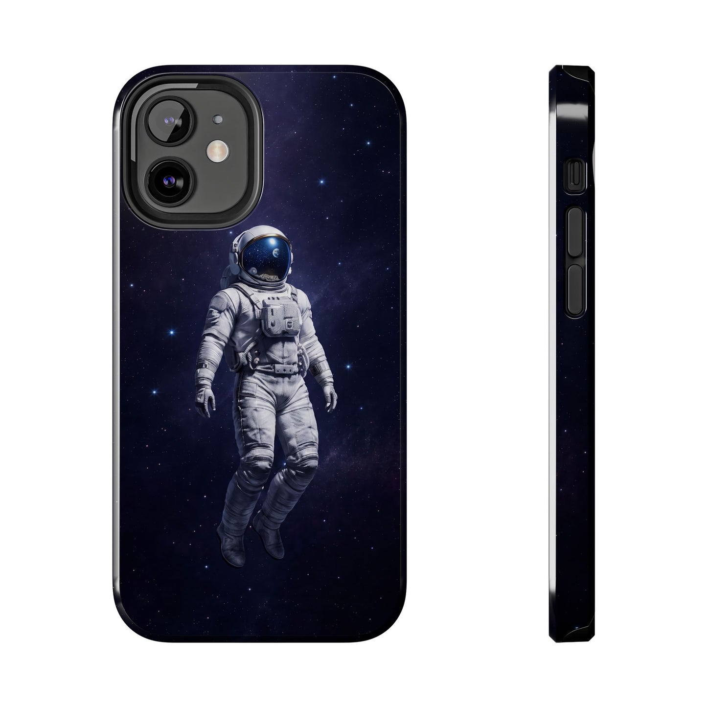 Deep Space Astronaut Tough Case - Realistic Cosmic Explorer Cover for iPhone & Samsung