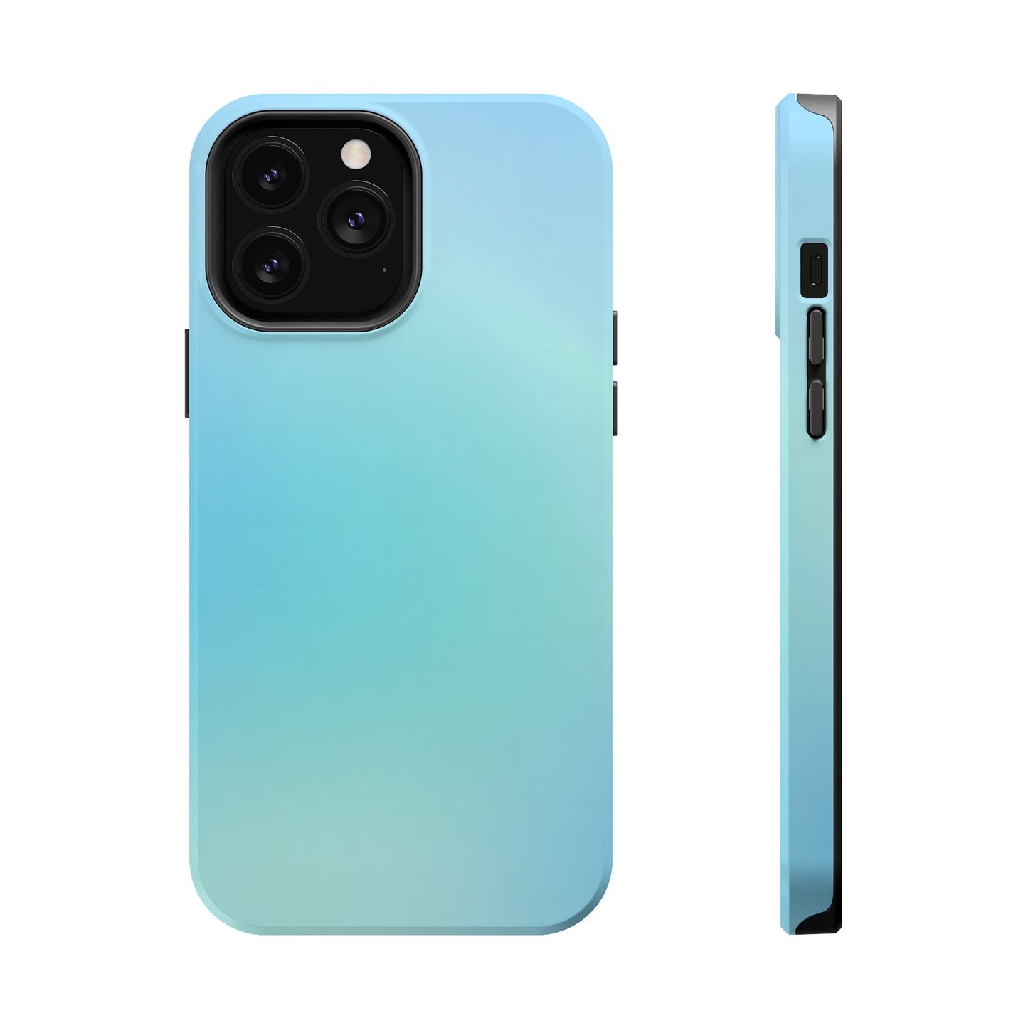Aqua to Mint Gradient Magnetic Impact Case