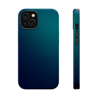 Deep Teal to Midnight Gradient Magnetic Impact Case