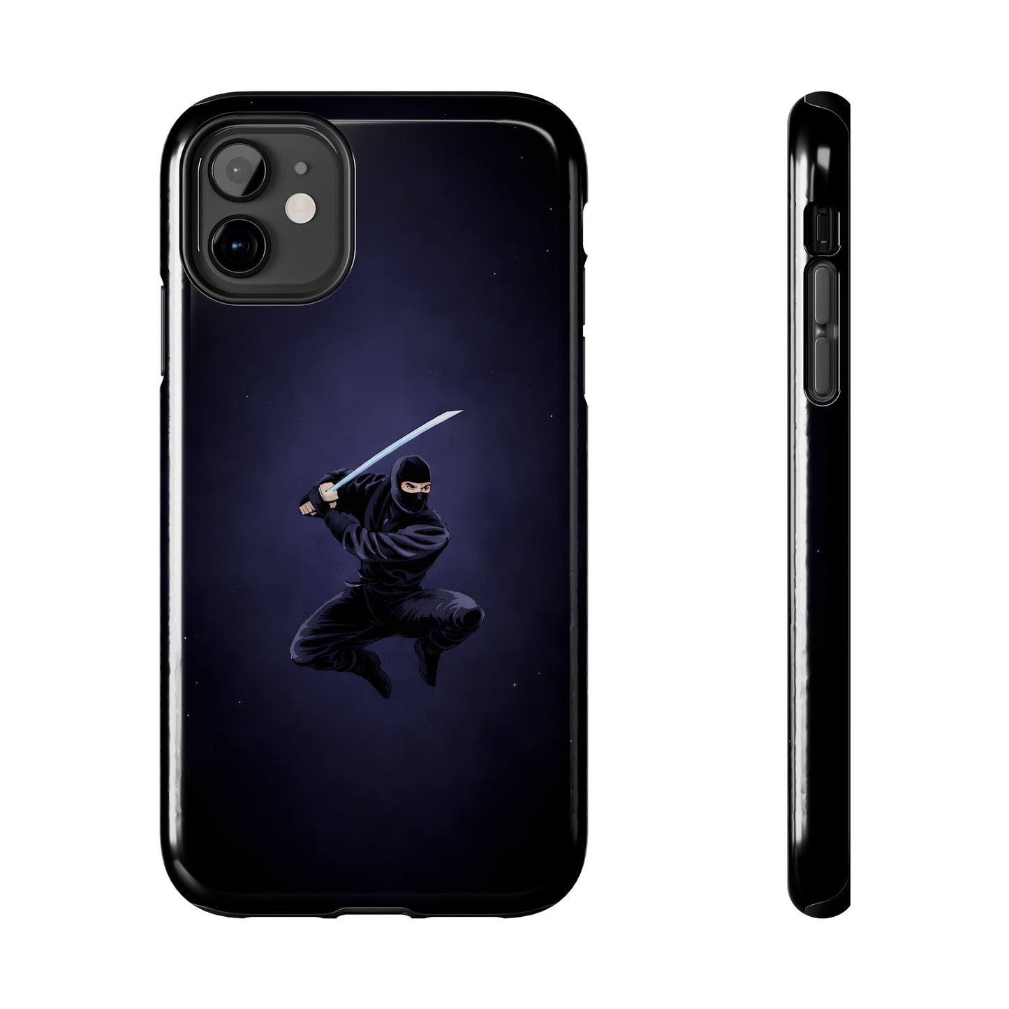 Shadow Ninja Assassin Tough Case - Dark Samurai Aesthetic Cover for iPhone & Samsung