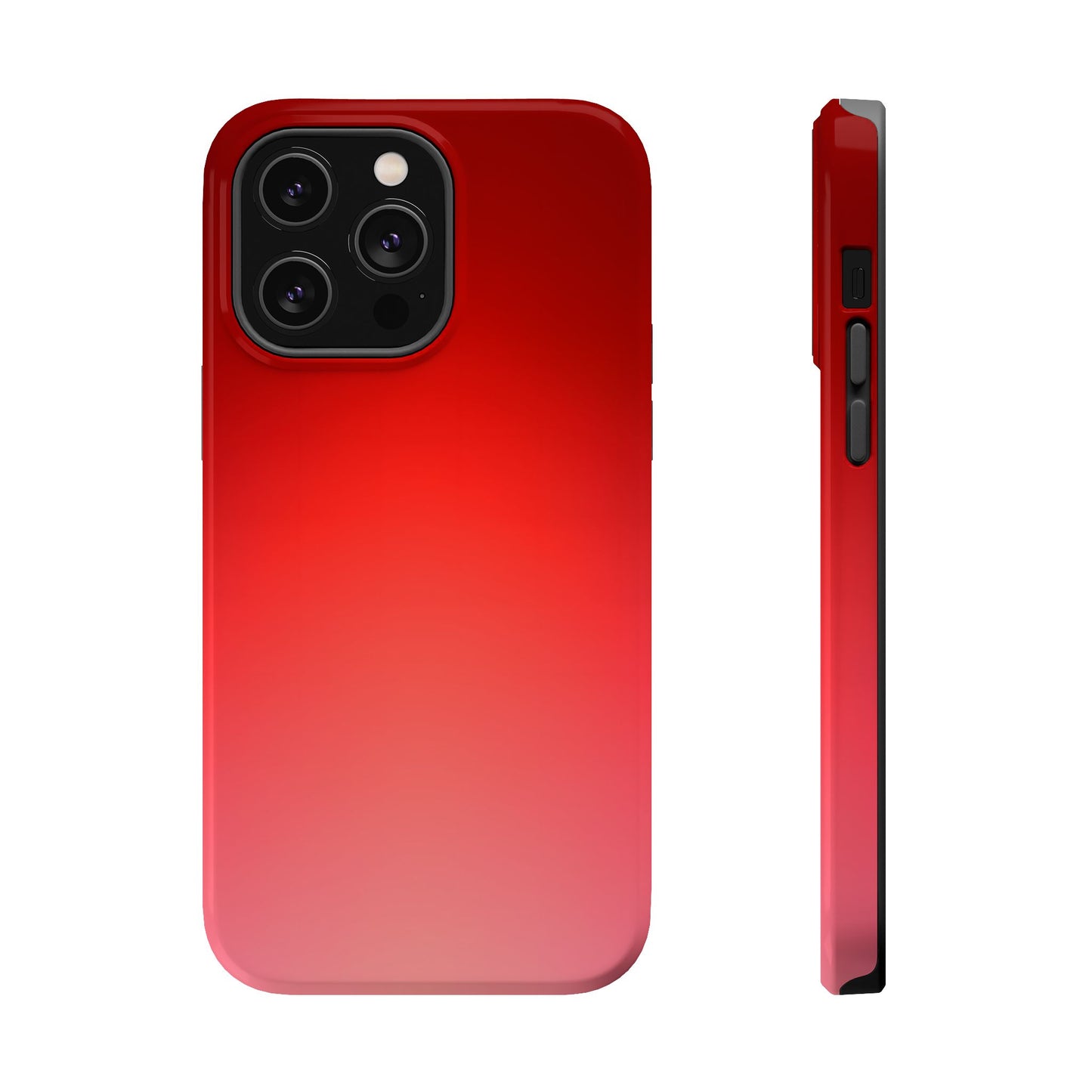 Bold Cherry Red Gradient Magnetic Impact Case