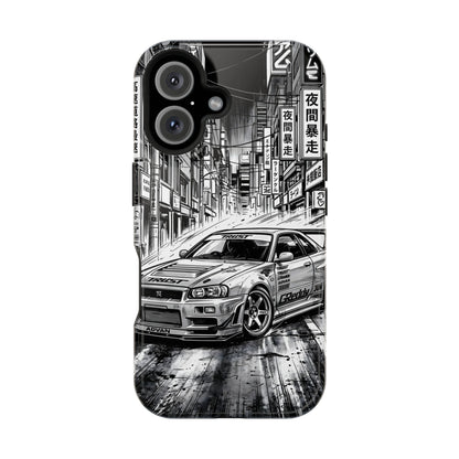 JDM Skyline Tokyo Drift Magnetic Impact Case