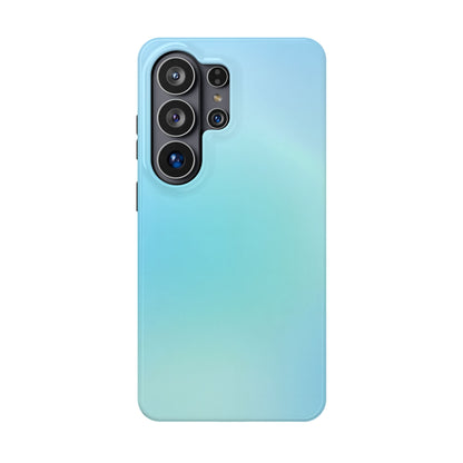 Aqua to Mint Gradient Magnetic Impact Case