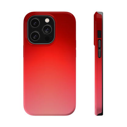 Bold Cherry Red Gradient Magnetic Impact Case