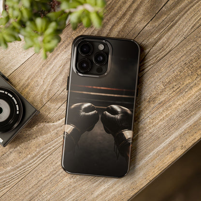 Boxing Gloves Ring POV Tough Case - Cinematic Combat Sports Cover for iPhone & Samsung
