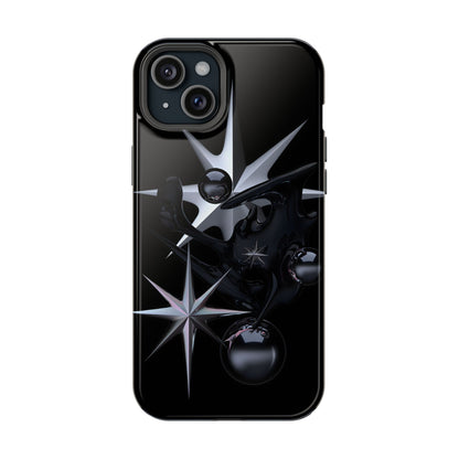 Cyber Star Liquid Metal Magnetic Tough Case