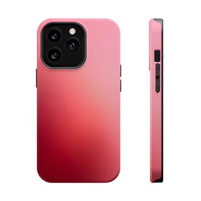 Hot Pink to Crimson Gradient Magnetic Case