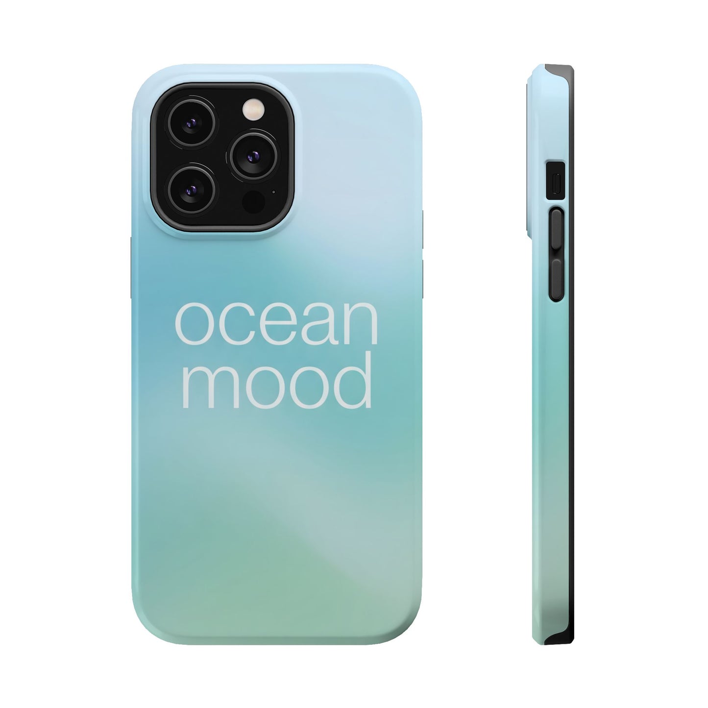 Teal & Sand Gradient Magnetic Impact Case - Ocean Mood
