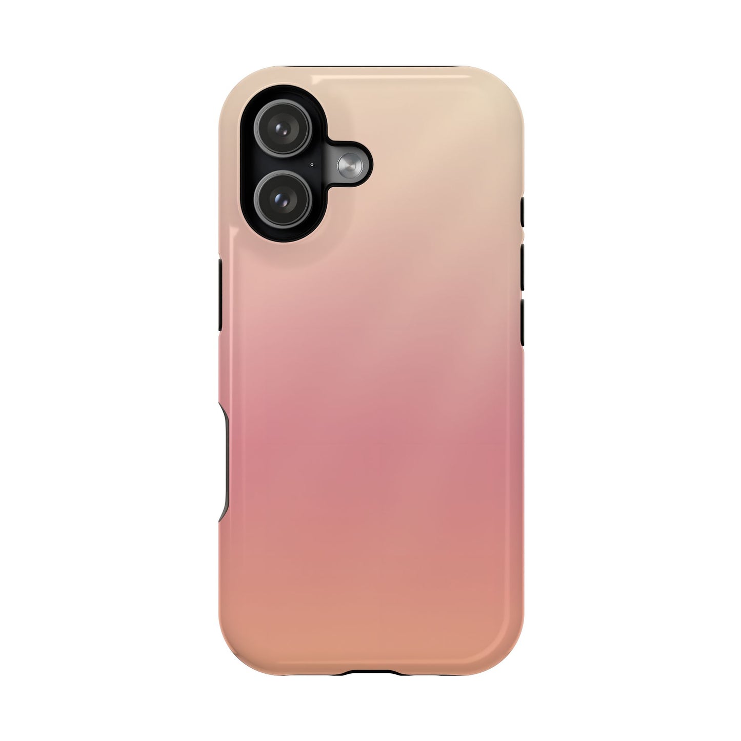 Sand to Dusty Rose Gradient Magnetic Impact Case