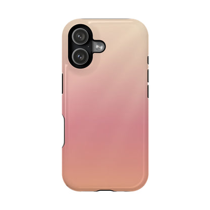 Sand to Dusty Rose Gradient Magnetic Impact Case