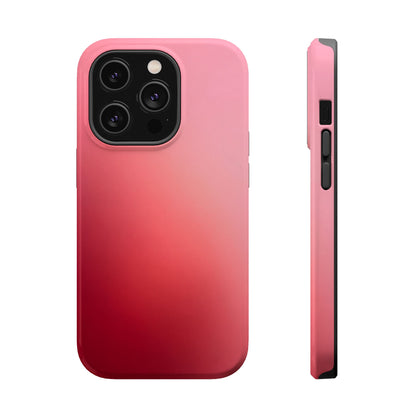 Hot Pink to Crimson Gradient Magnetic Case