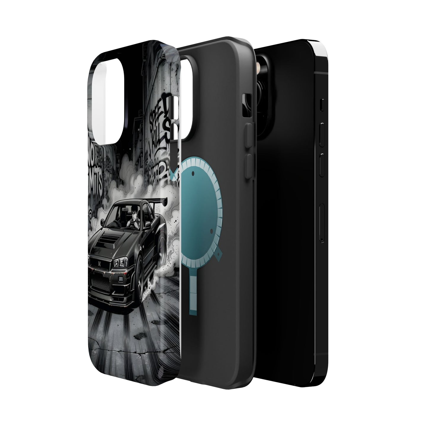 No Limits JDM Manga Skyline Magnetic Case