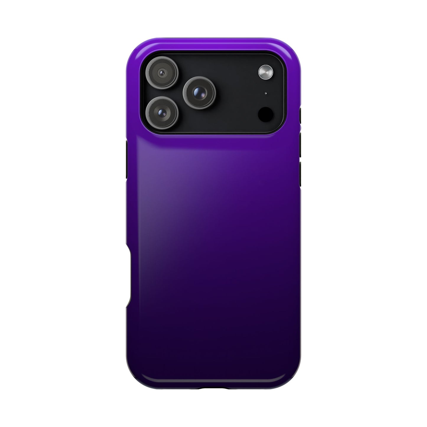 Midnight Amethyst: Dark Purple Gradient MagSafe Case