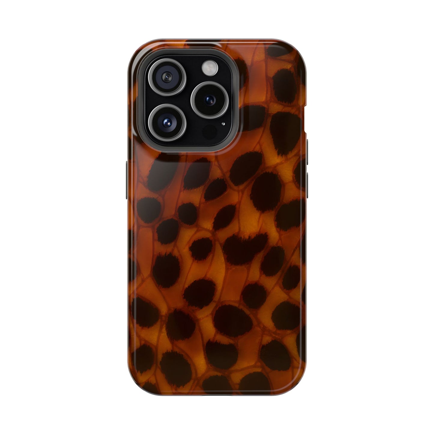 Dark Amber Tortoise Shell Magnetic Tough Case
