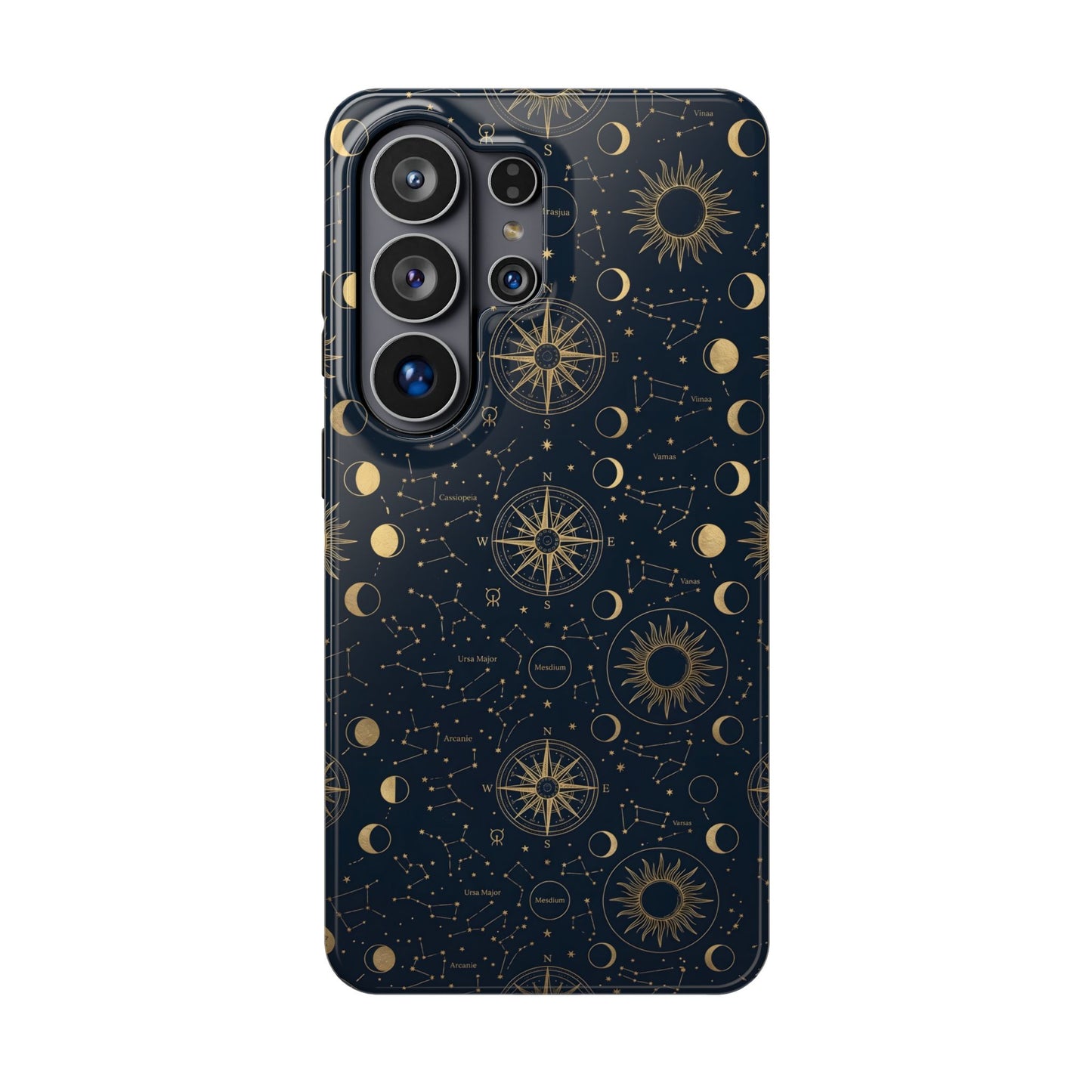Solar Navigator Antique Gold Celestial Magnetic Case