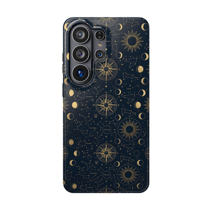 Solar Navigator Antique Gold Celestial Magnetic Case