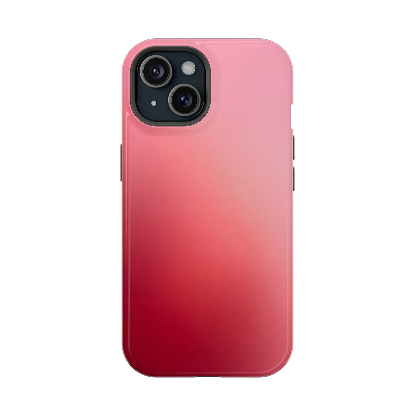 Hot Pink to Crimson Gradient Magnetic Case